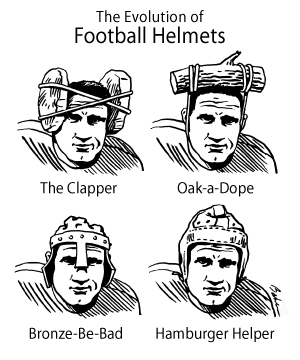 11 - Football Helmets