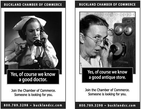 Buckland Chamber of Commerce Ads