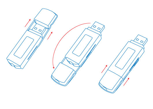 3D flash drive diagram